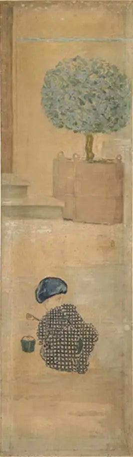 الطفل في كعكة الرمل - بيير بونار