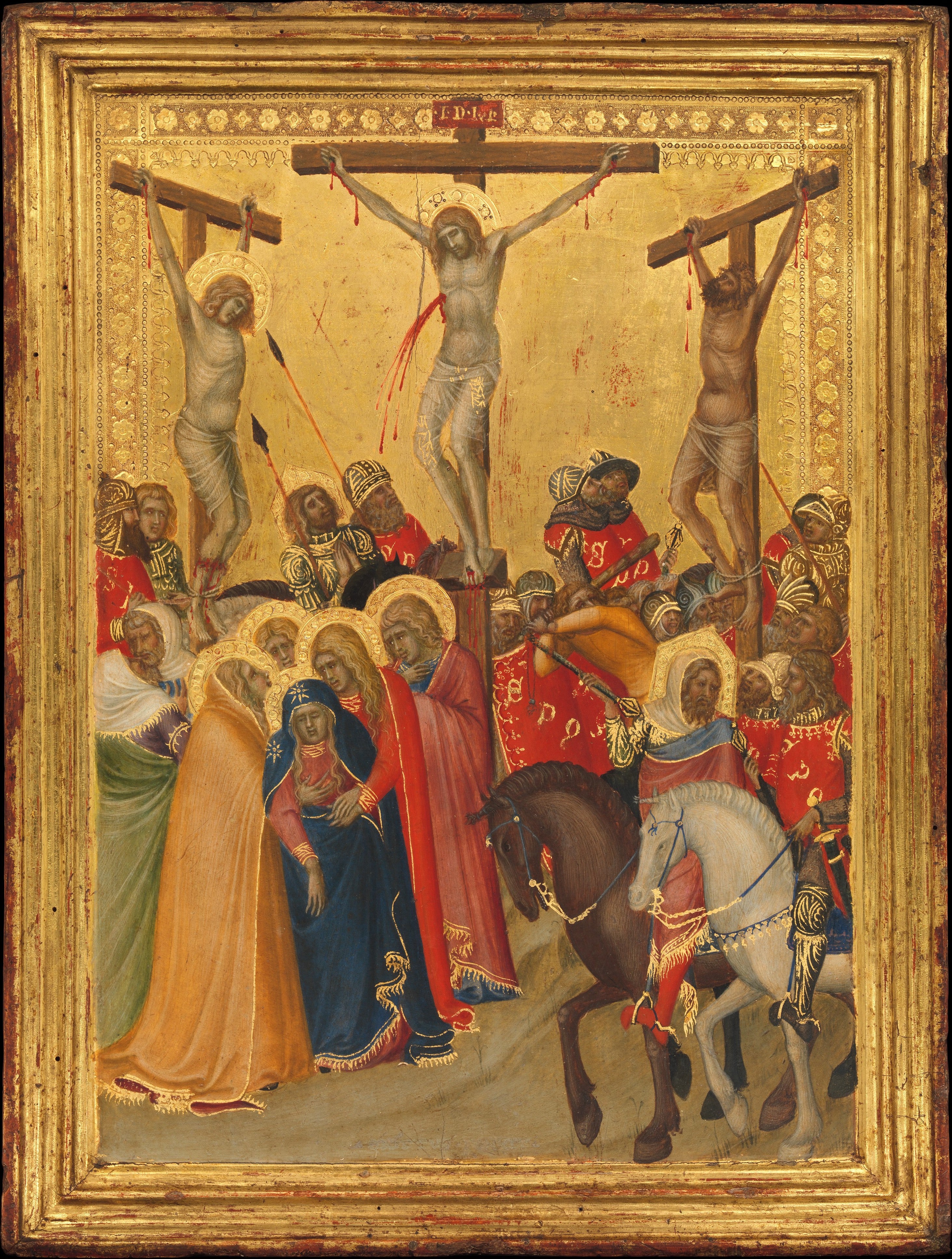 La Crucifixion - Pietro Lorenzetti