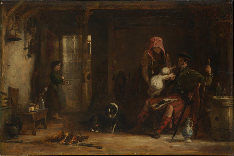 La Famille des Highlands - David Wilkie
