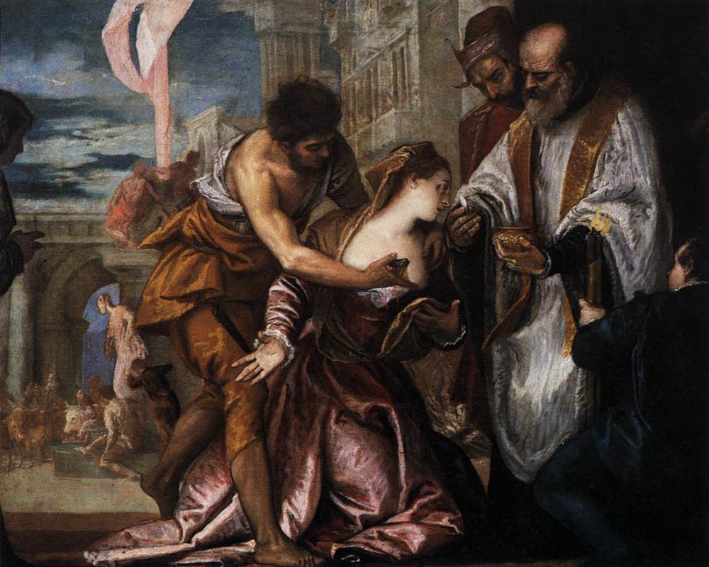 Le Martyre et la dernière communion de Sainte Lucie - Paul Véronèse