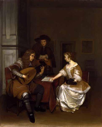 Leçon de musique - Gerard ter Borch