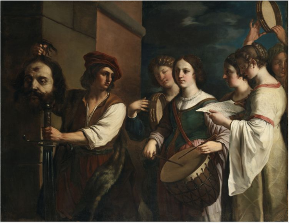 Le triomphe de David - Guercino - Alpha Reproduction