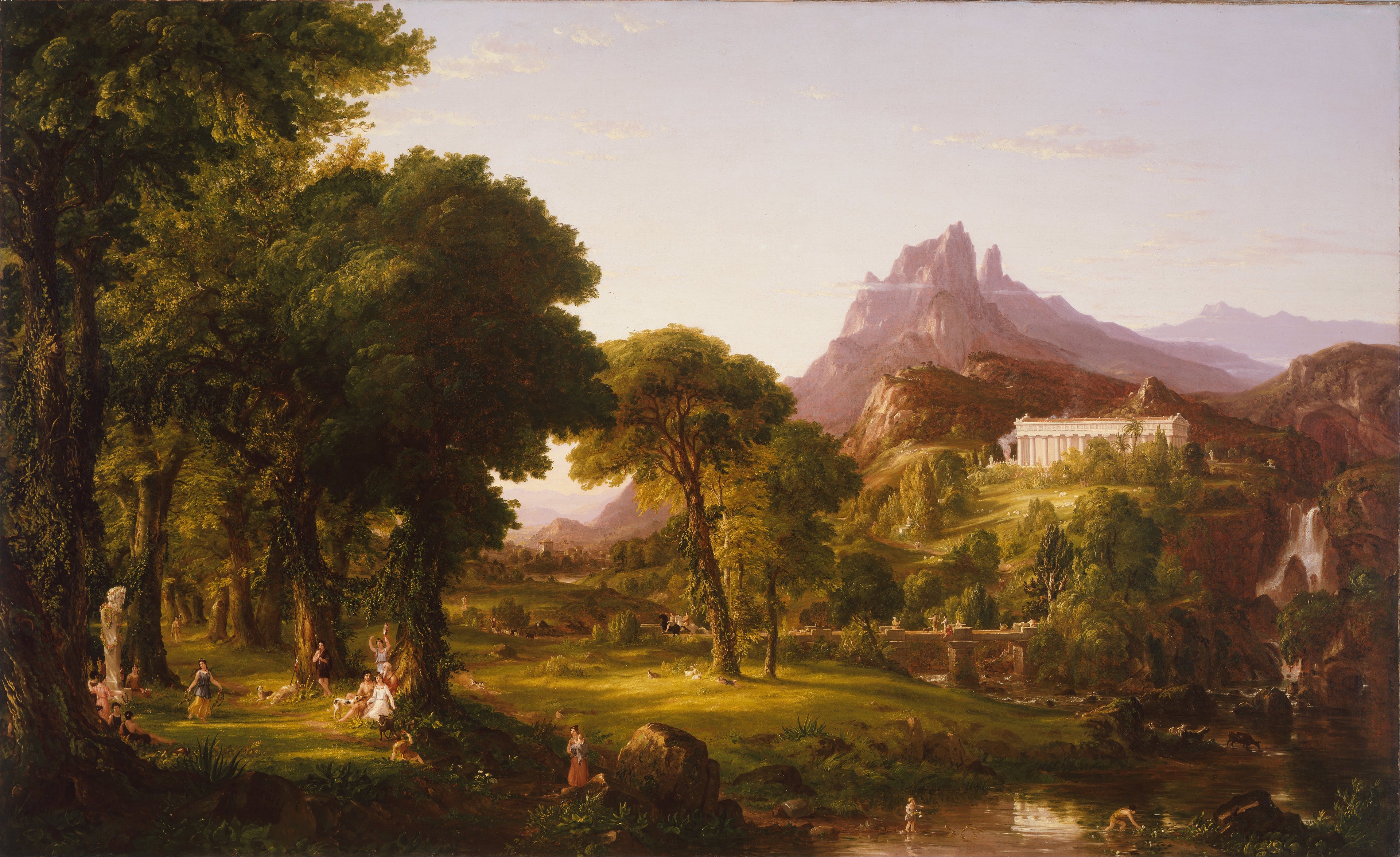 Rêve d'Arcadie - Thomas Cole