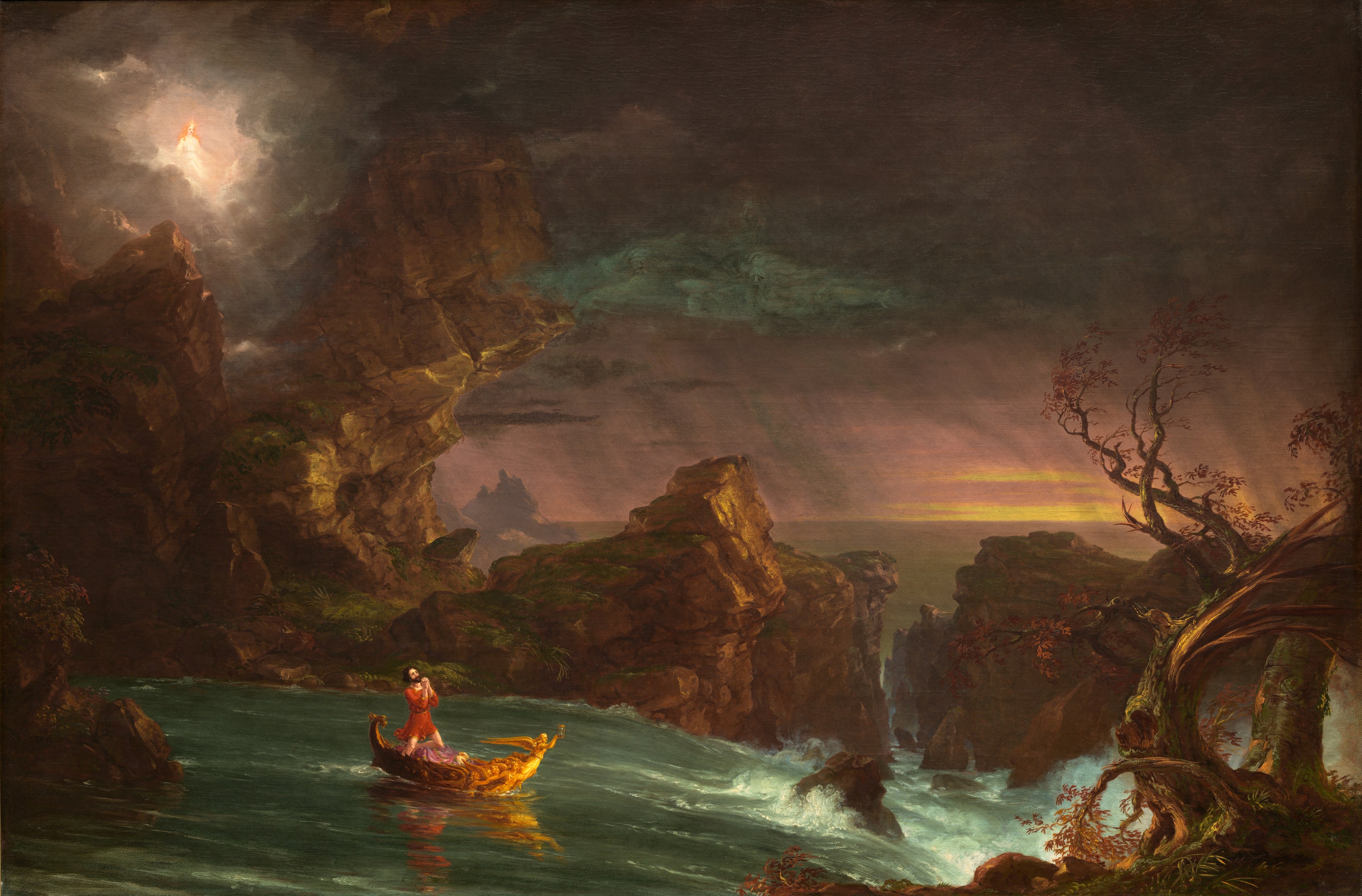 Le Voyage de la vie : âge adulte - Thomas Cole
