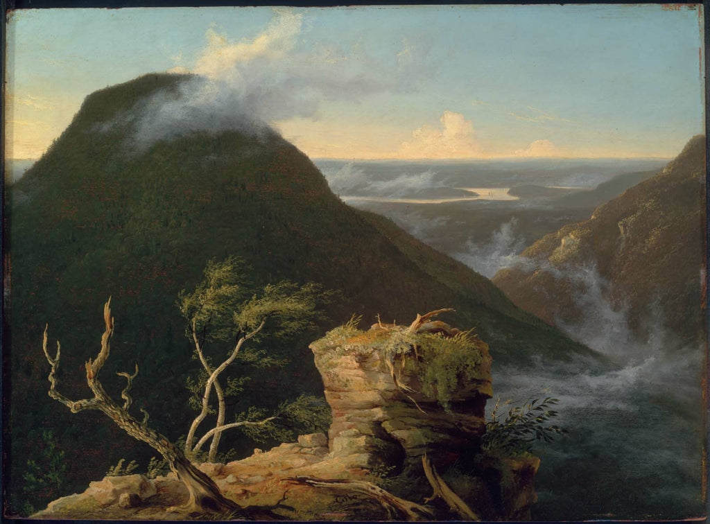 Vue du Round-Top dans les montagnes Catskill - Thomas Cole