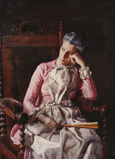 Mademoiselle Amelia Van Buren - Thomas Eakins - Alpha Reproduction