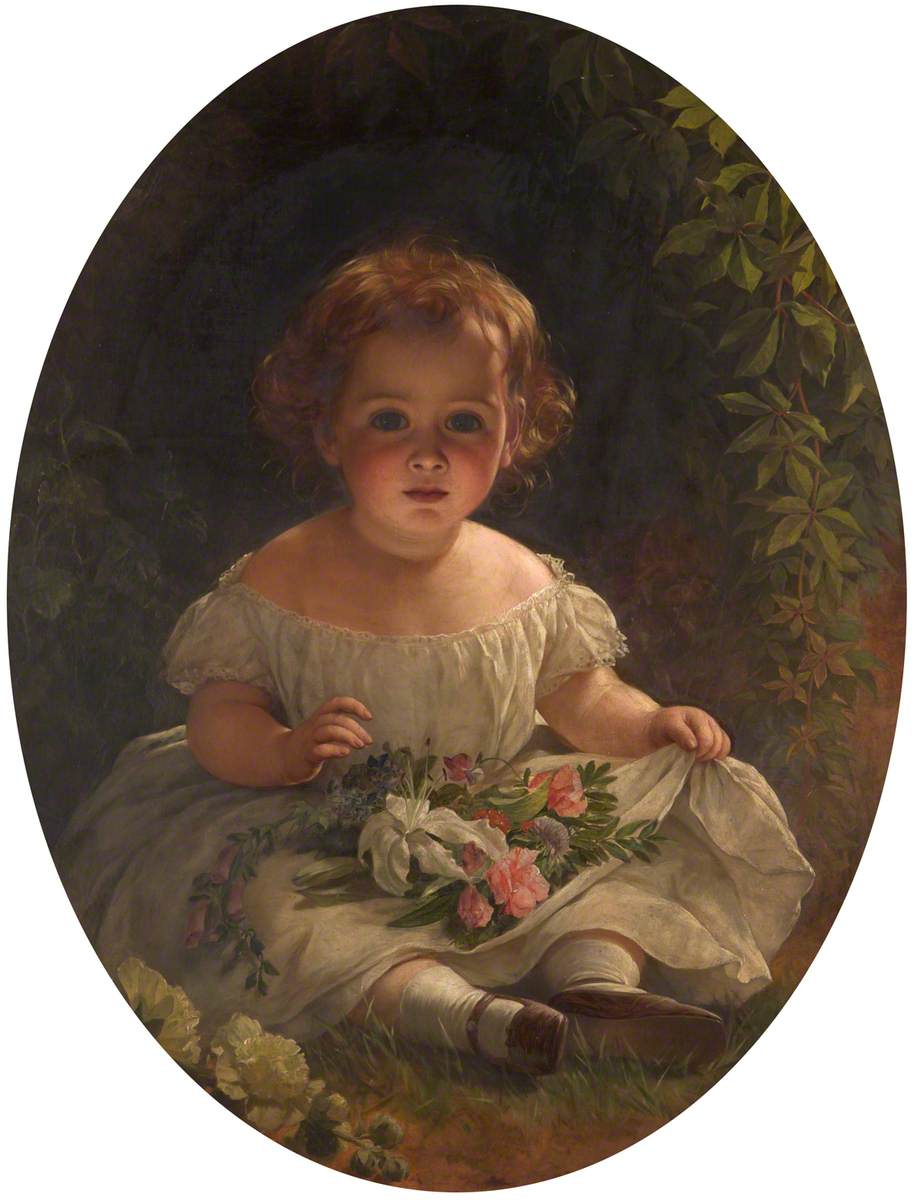 Petit Fleuriste - Thomas Francis Dicksee