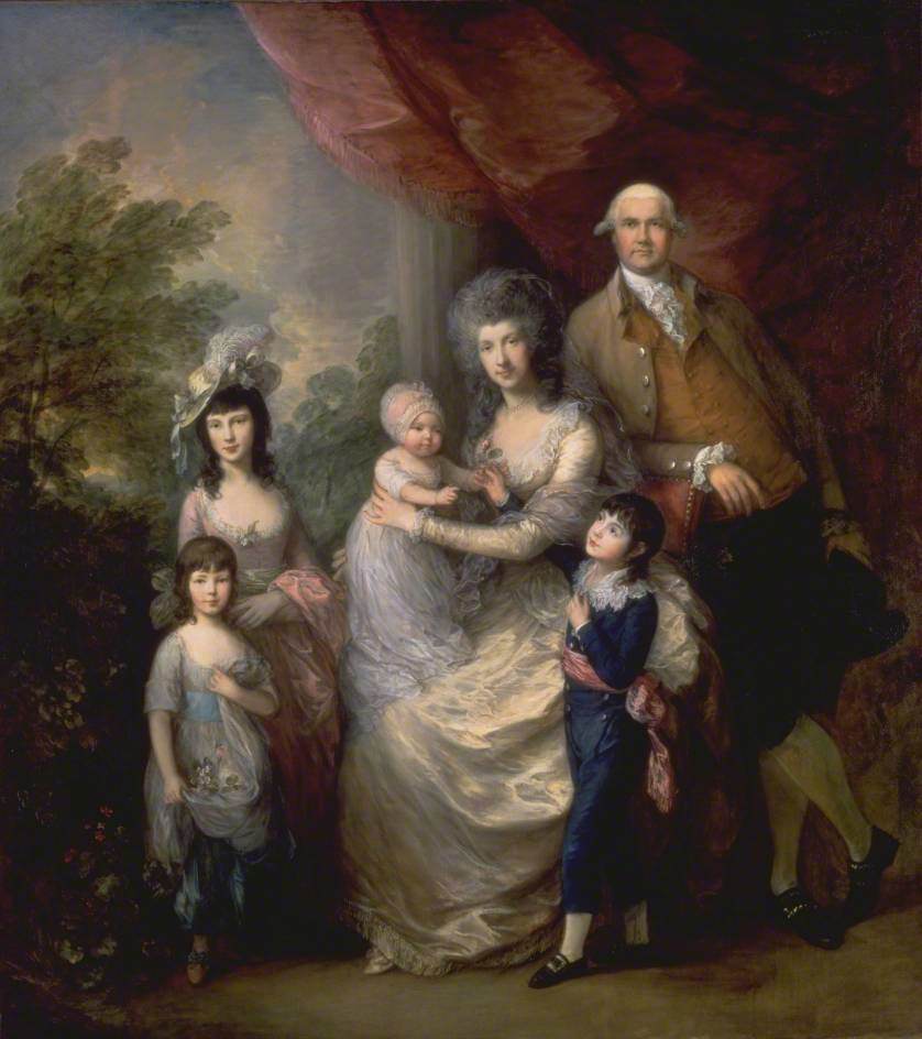 La Famille Baillie - Thomas Gainsborough