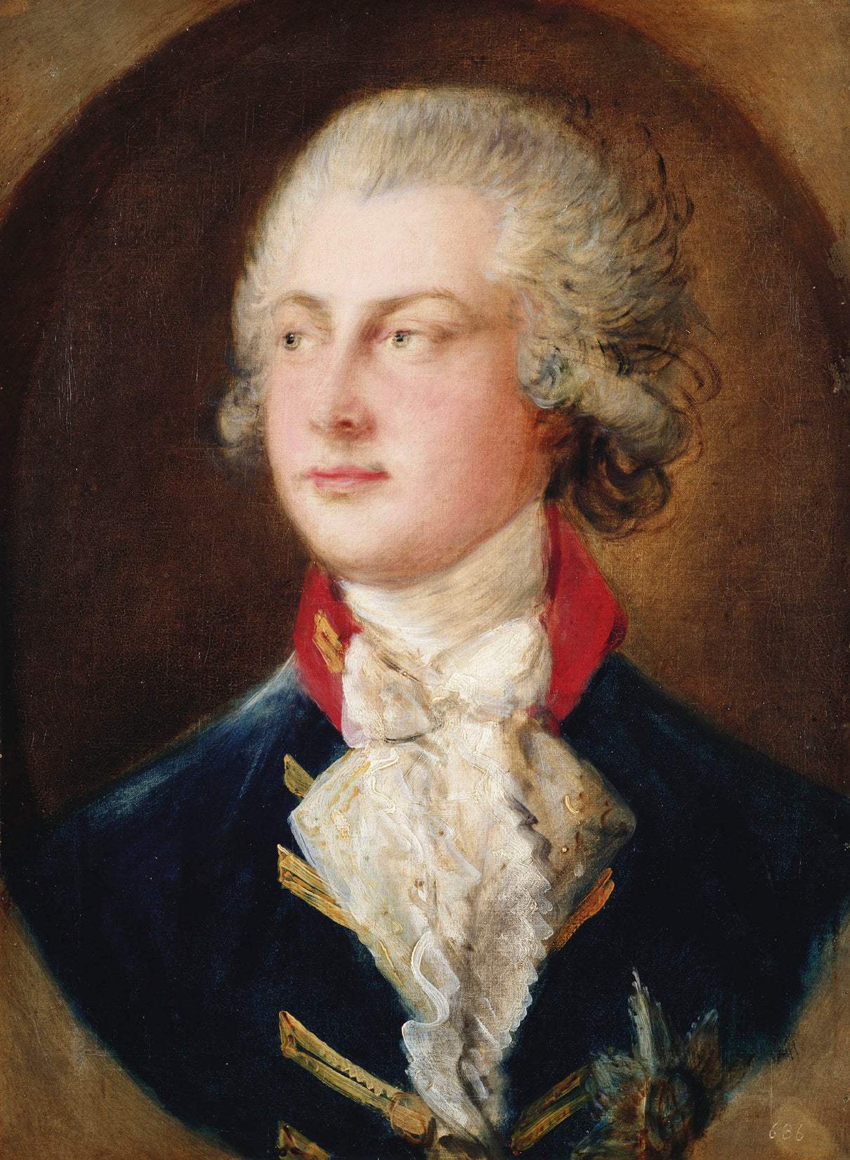 Portrait de George IV, lorsqu'il était encore prince de Galles (1782) - Thomas Gainsborough