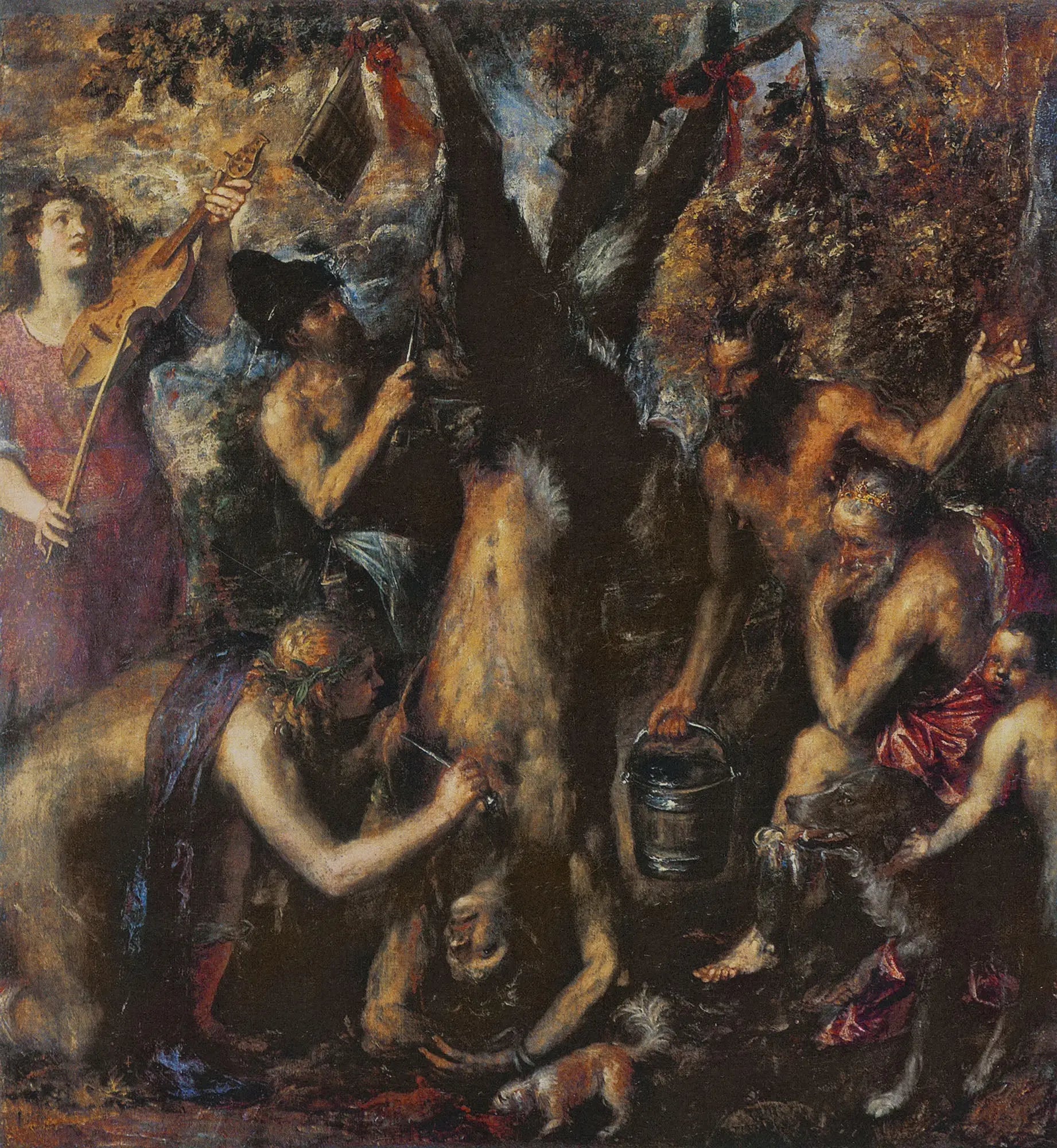 Le Supplice de Marsyas - Titian - Alpha Reproduction
