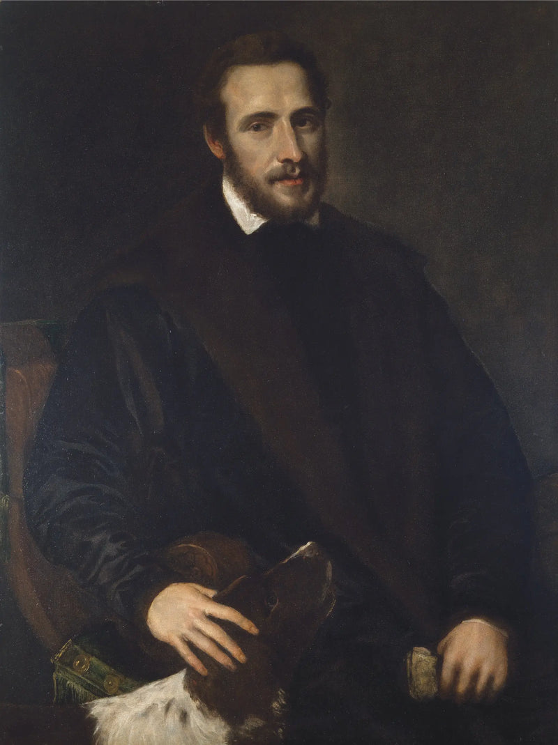 Portrait possible من Giovanni d'Anna - Titian