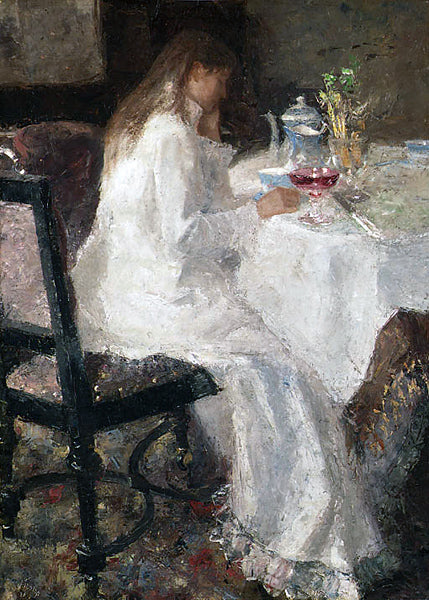 Dame en blanc - Jan Toorop