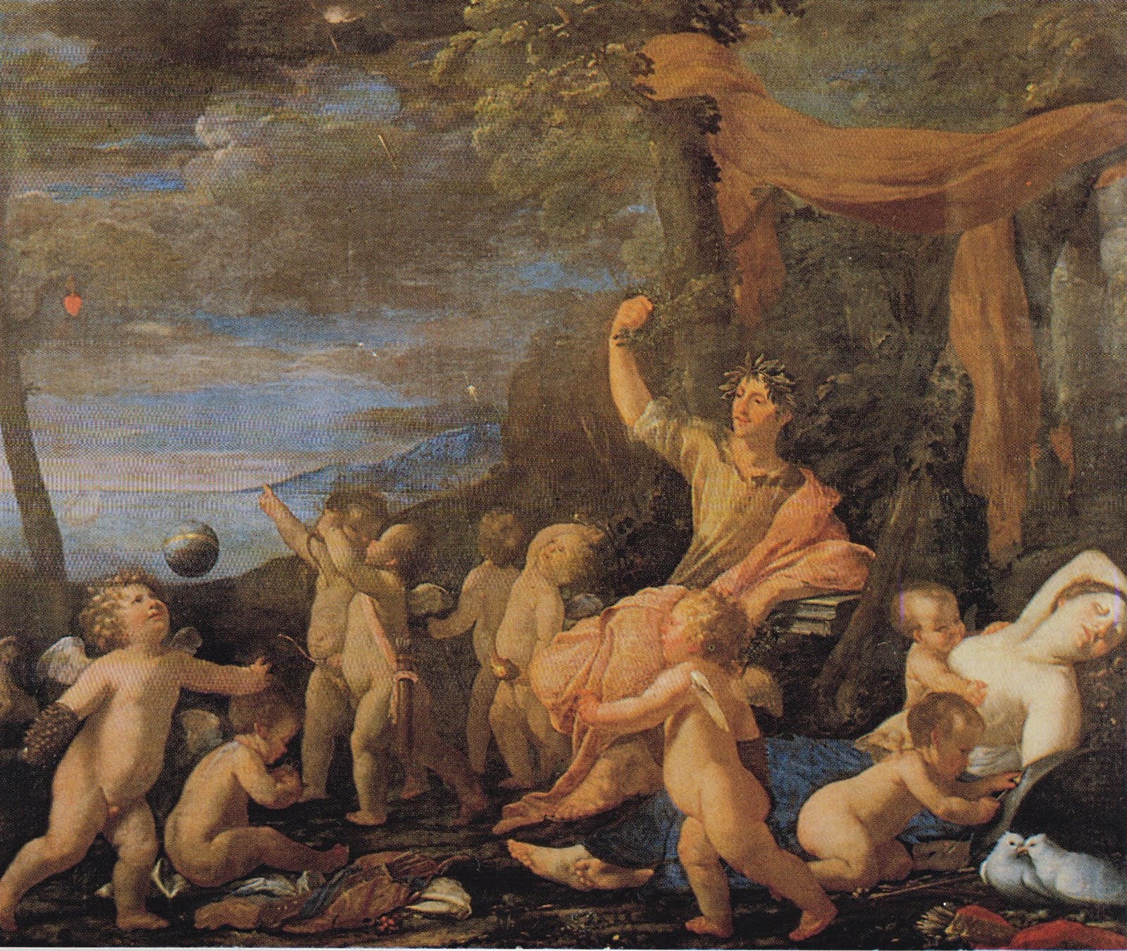 Le triomphe d'Ovide - Nicolas Poussin