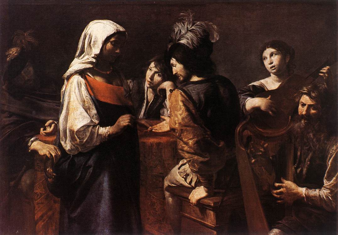 La Diseuse de bonne aventure - Valentin de Boulogne