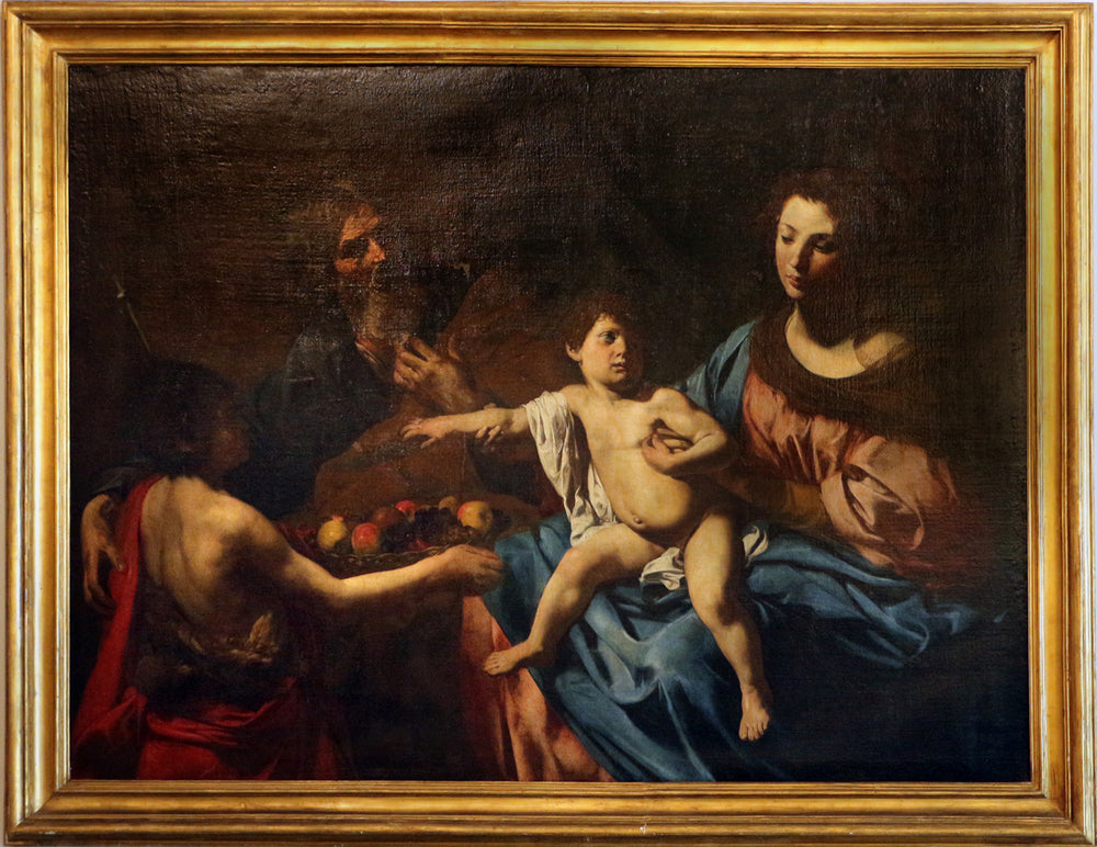 Sacra Famiglia con San Giovannino - Valentin de Boulogne