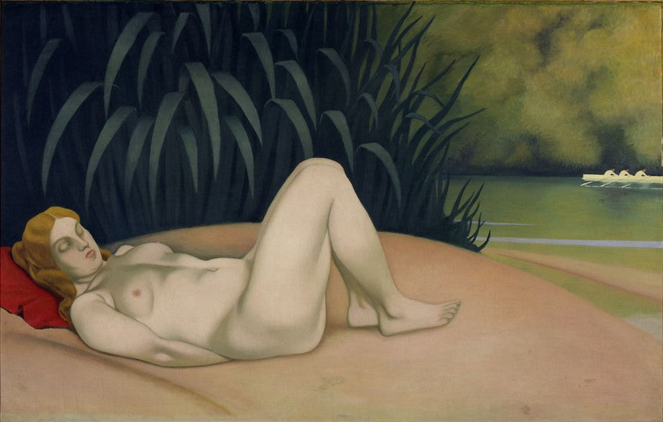 Femme nue dormant - Félix Vallotton