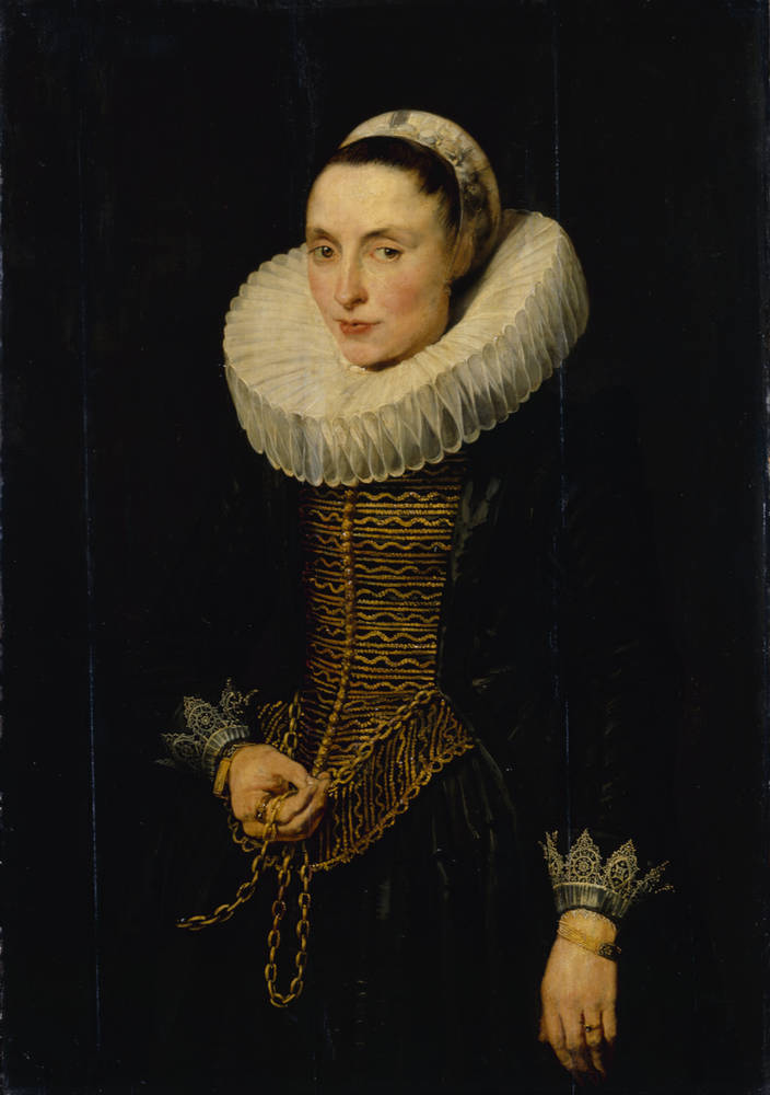 Portrait d'une dame - Antoine van Dyck