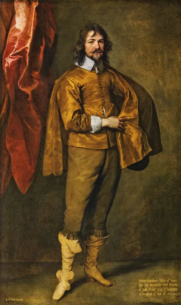 Portrait d’Arthur Goodwin (mort en 1643) - Antoine van Dyck - Alpha Reproduction