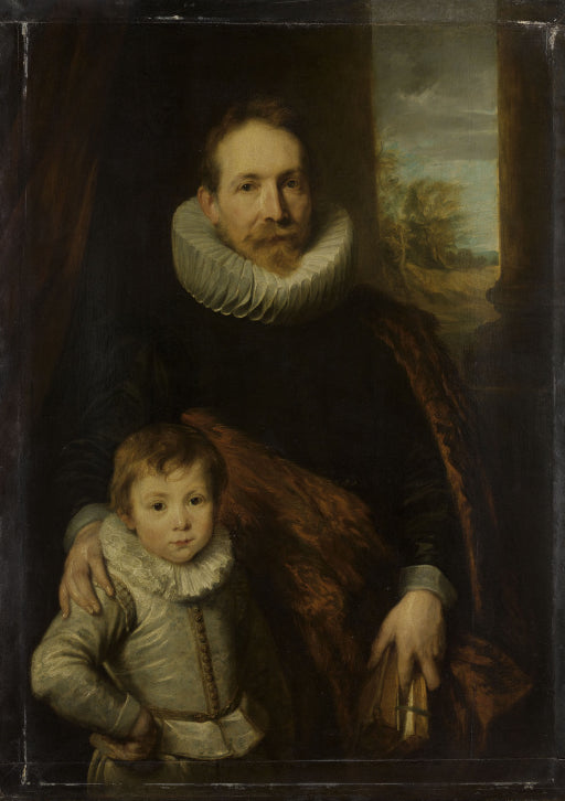 Portrait d'un père et fils fils - Antoine van Dyck