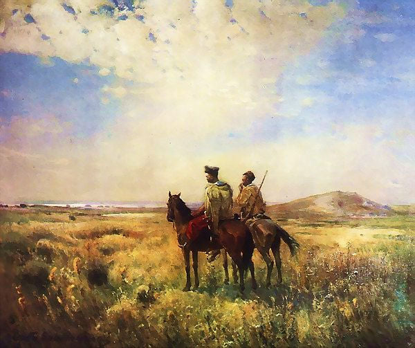 Gardiens des libertés zaporogues, Sergueï Vassilkovski, 1890