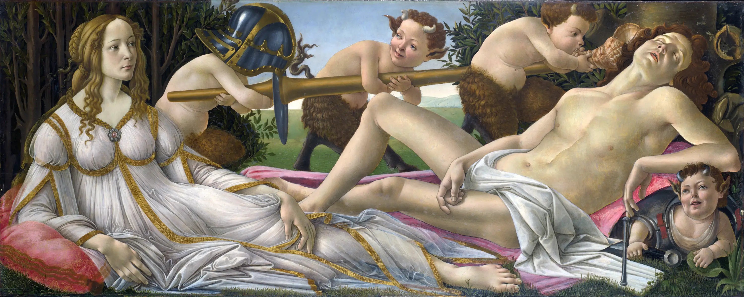 Vénus et Mars - Sandro Botticelli - Alpha Reproduction