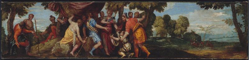 Atalante reçoit de Méléagre la tête du sanglier - Paul Véronèse