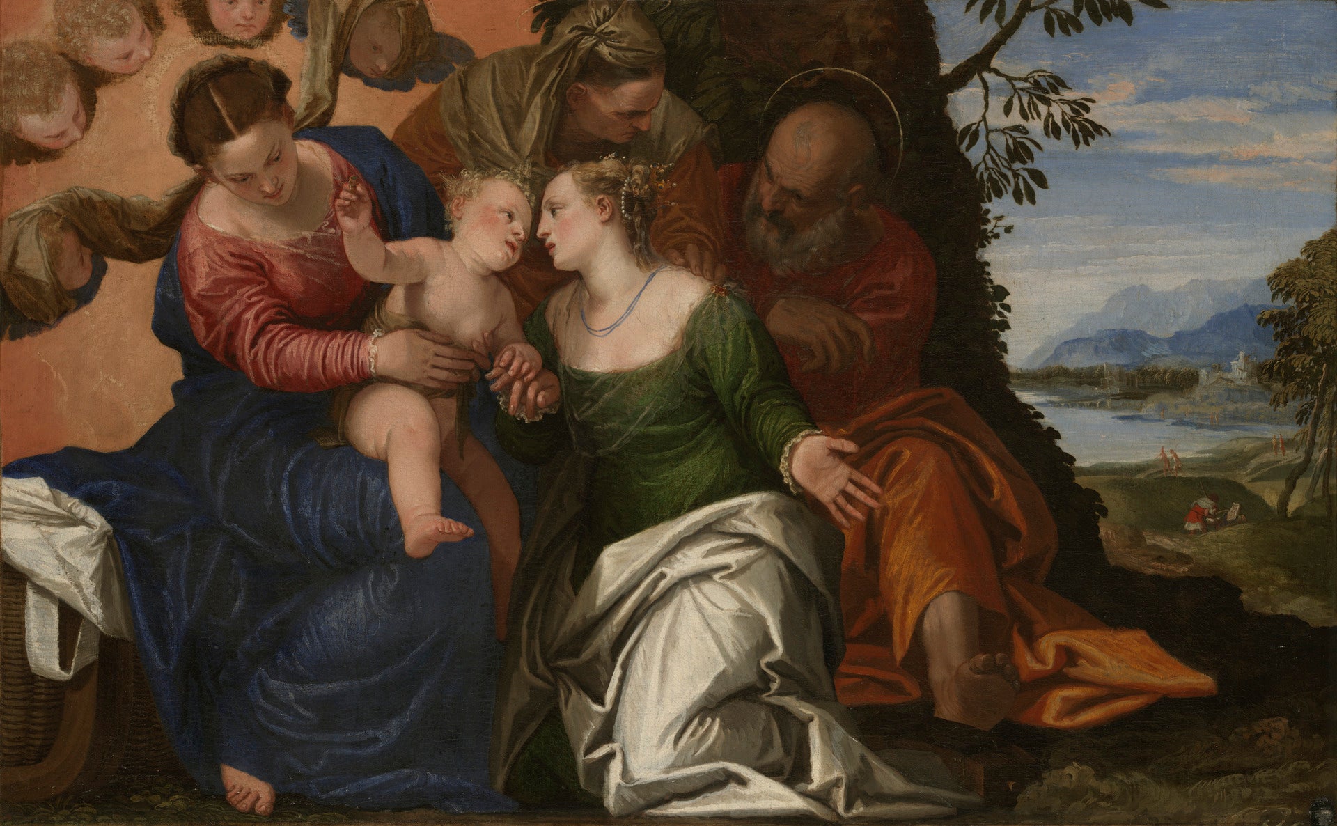 Le Mariage mystique de Sainte Catherine - Paul Véronèse