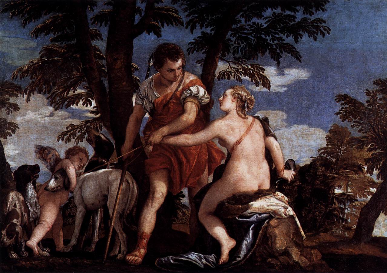 Vénus et Adonis - Paul Véronèse