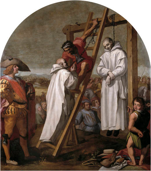 Le martyre des pères John Rochester et James Walworth - Vincenzo Carducci