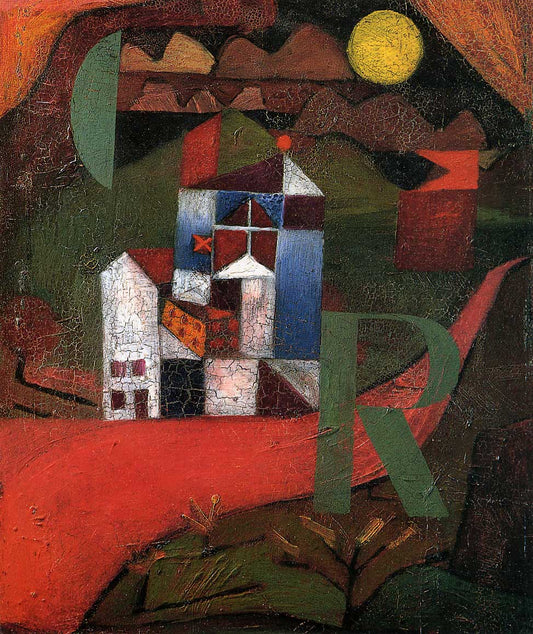 Villa R - Paul Klee - Reproductions de tableaux et peintures haut de gamme