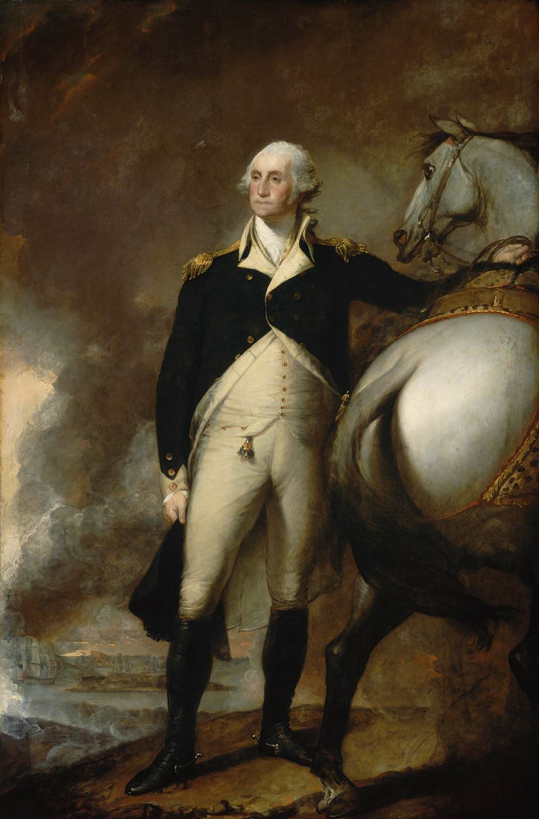 Washington à Dorchester Heights - Gilbert Stuart