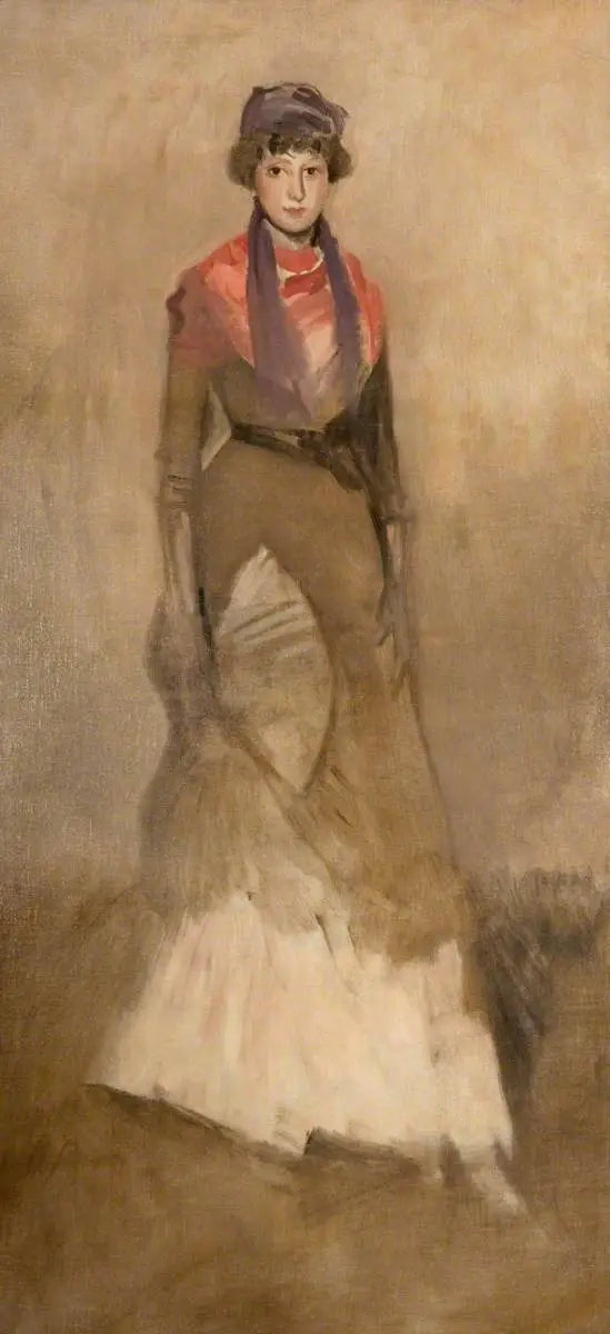 تناغم بالألوان الفوارة والبنفسجية: السيدة فينش - جيمس أبوت مكNeill ويستلار