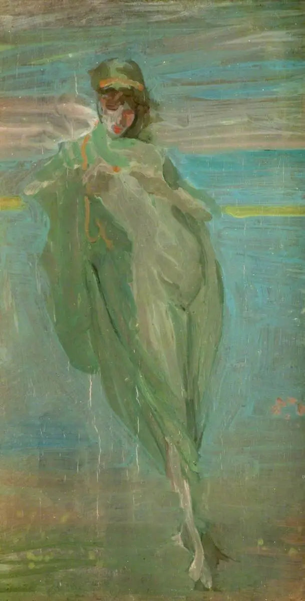 Reproduction du tableau « Esquisse pour « Annabel Lee » - James Abbott McNeill Whistler » par Alpha Reproduction en peinture à l’huile