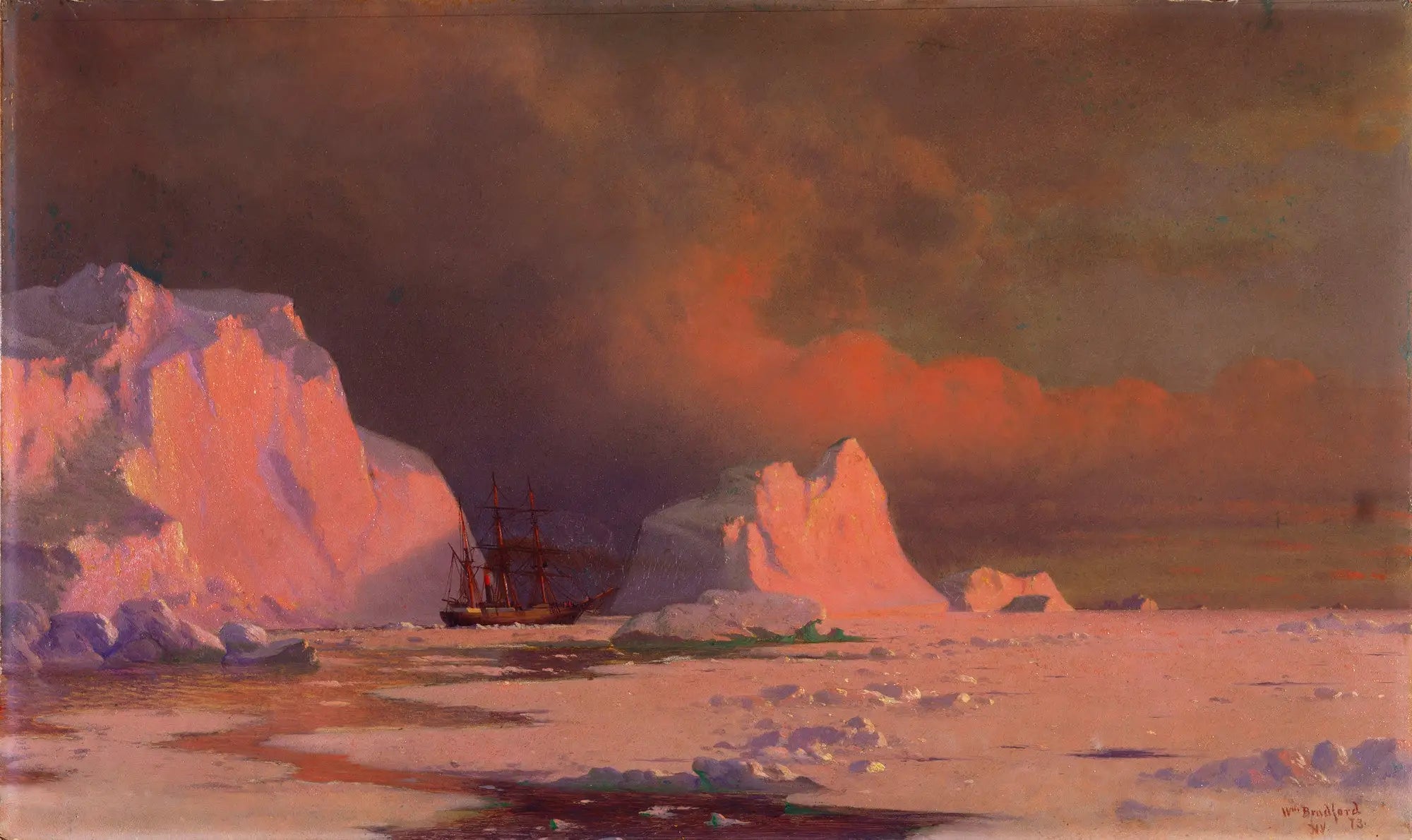 La « Panthère » dans la baie de Melville - William Bradford - Alpha Reproduction