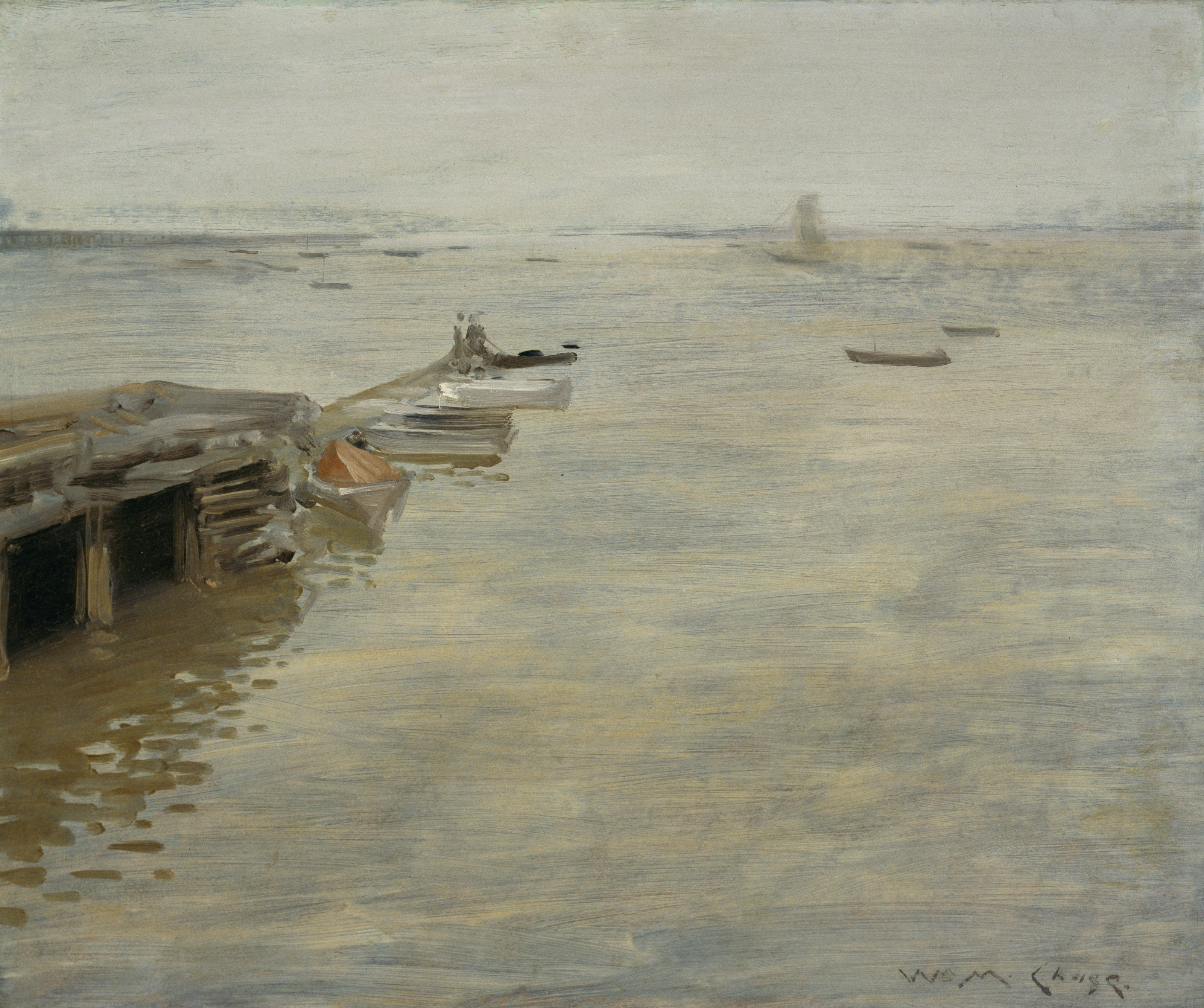 Une journée grise - William Merritt Chase