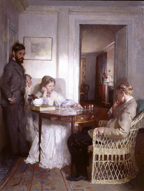 Les Joueurs d’échecs - William Orpen