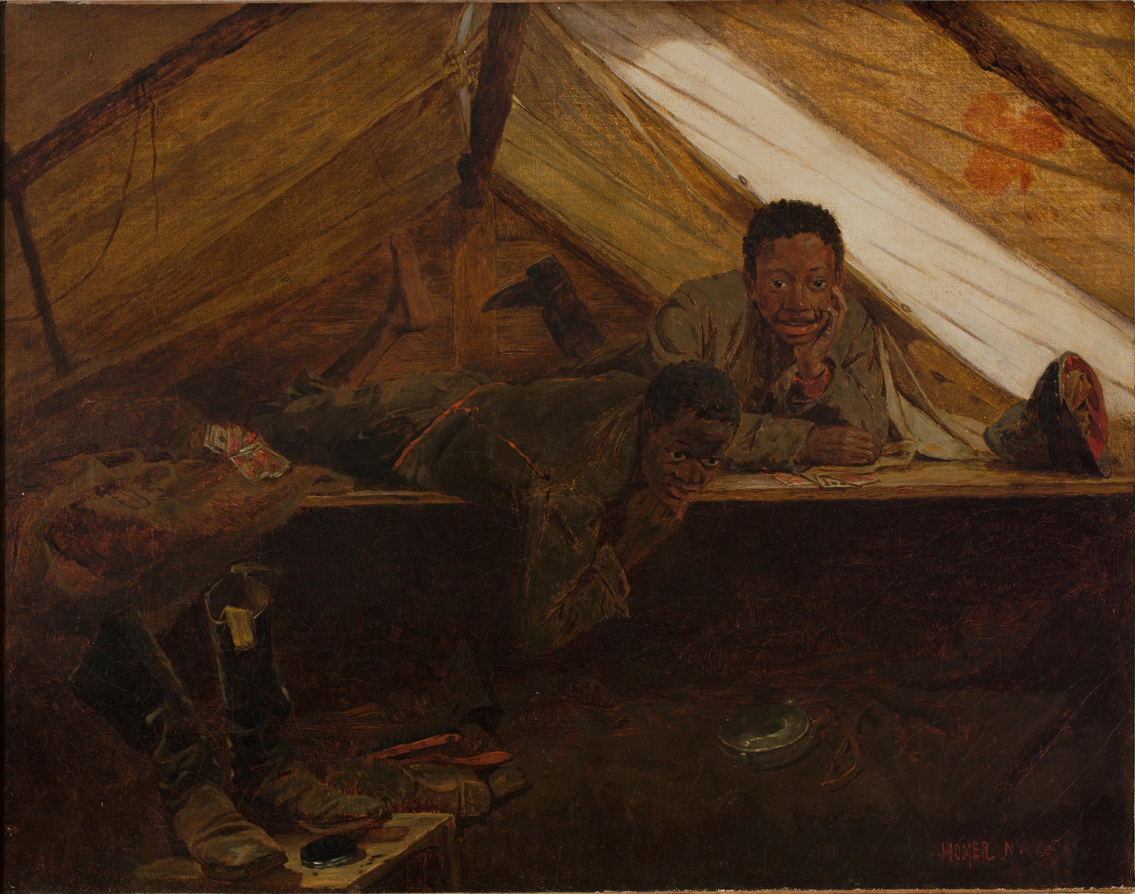 Bottes militaires - Winslow Homer