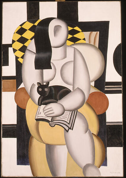 Femme avec un chat - Fernand Léger