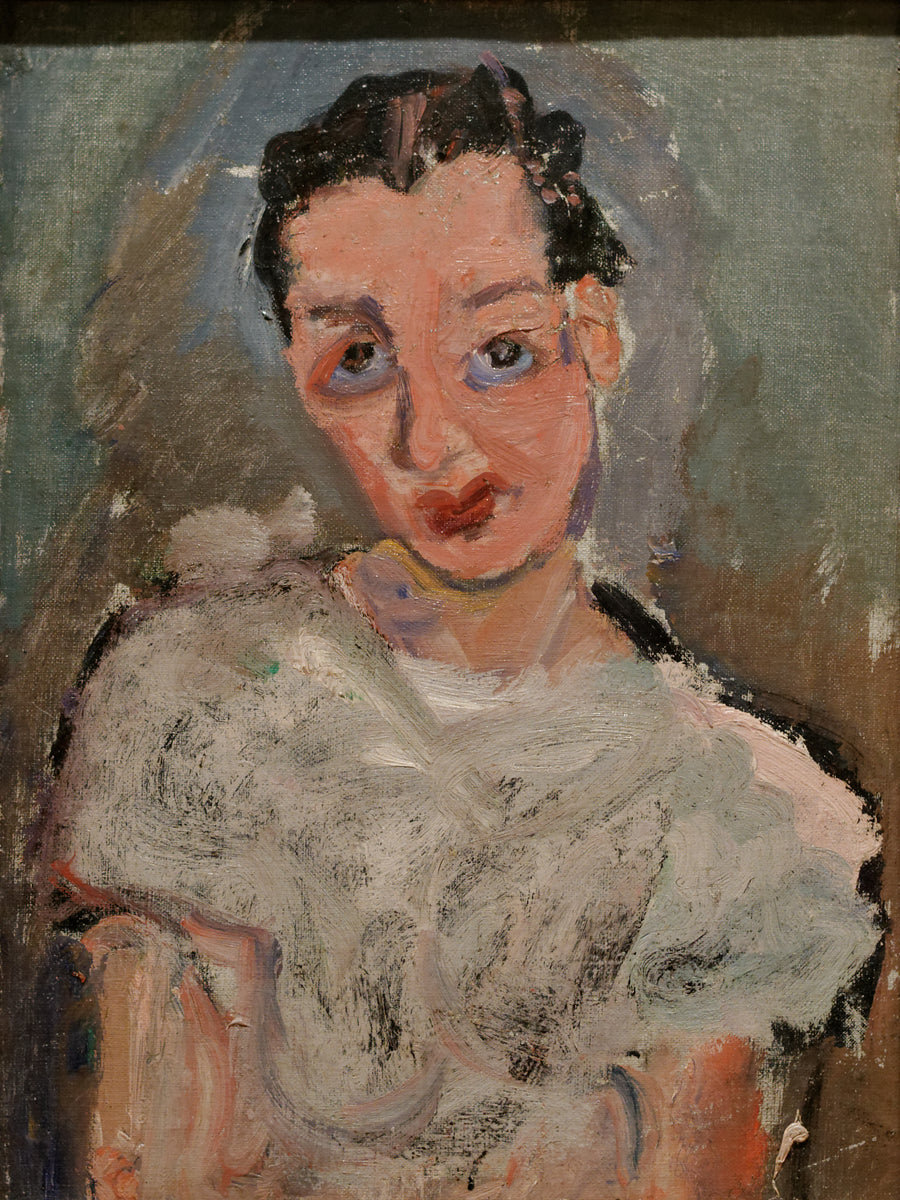 Jeune femme en chemisier blanc (1923) - Chaim Soutine