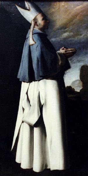 Saint Hugues, évêque de Grenoble - Francisco de Zurbarán