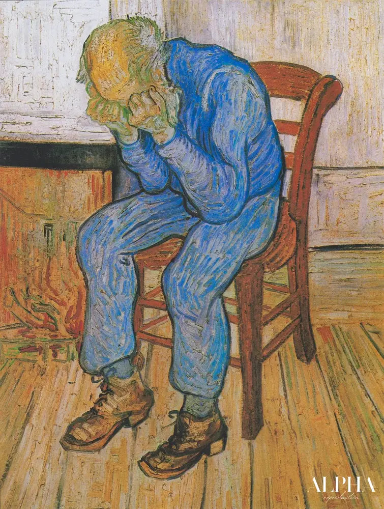 À la porte de l'éternité - Van Gogh - Reproductions de tableaux et peintures haut de gamme