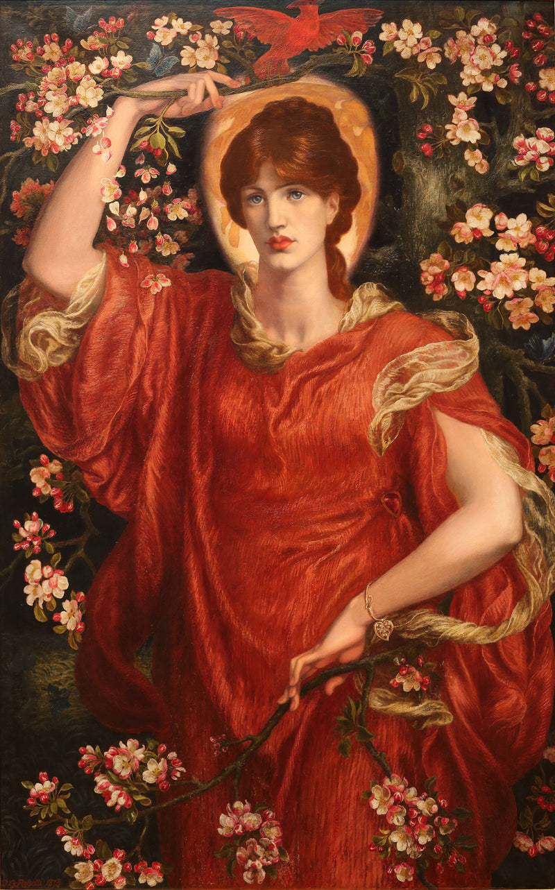 Une vision de Fiammetta - Dante Gabriel Rossetti