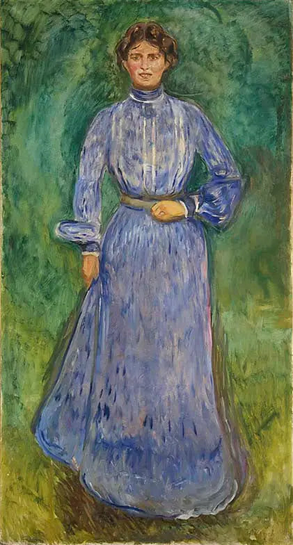 Reproduction du tableau « Aase Nørregaard - Edvard Munch » par Alpha Reproduction en peinture à l’huile