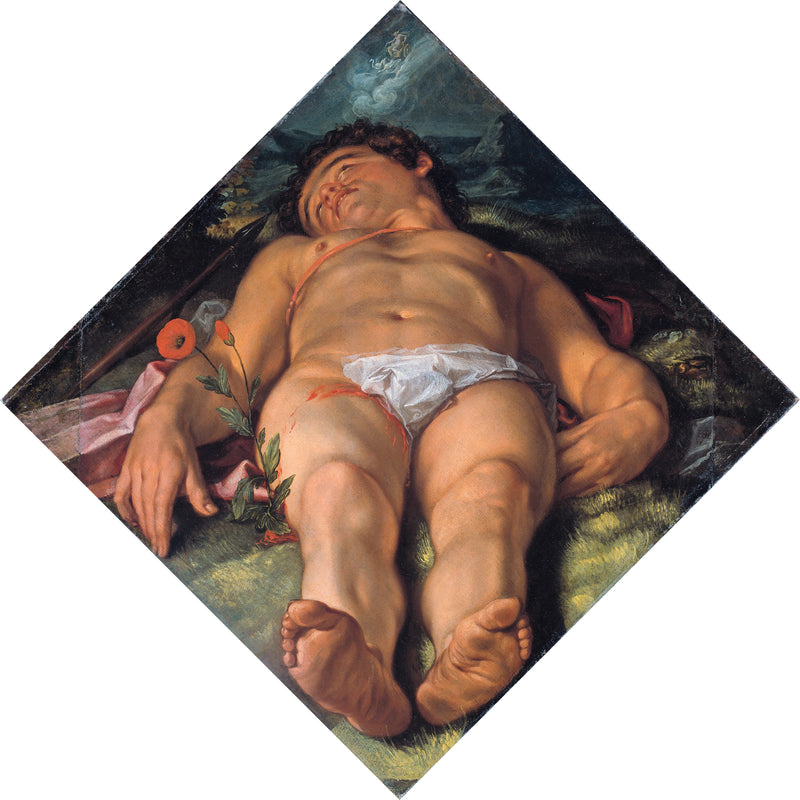 Adonis mourant - Hendrik Goltzius