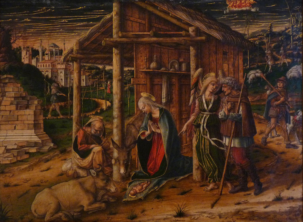 Adoration des bergers - Carlo Crivelli - Alpha Reproduction