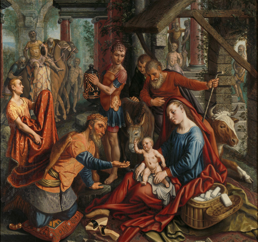 L'Adoration des Mages - Pieter Aertsen