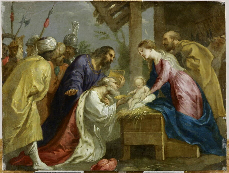 L'Adoration des mages - Victor Wolfvoet