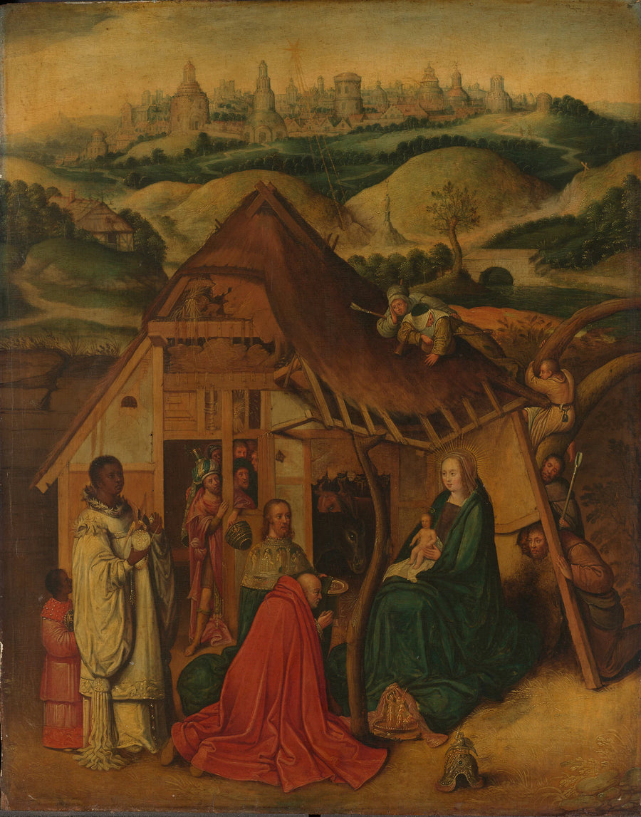 L'Adoration des Rois - Artiste inconnu du Rijksmuseum