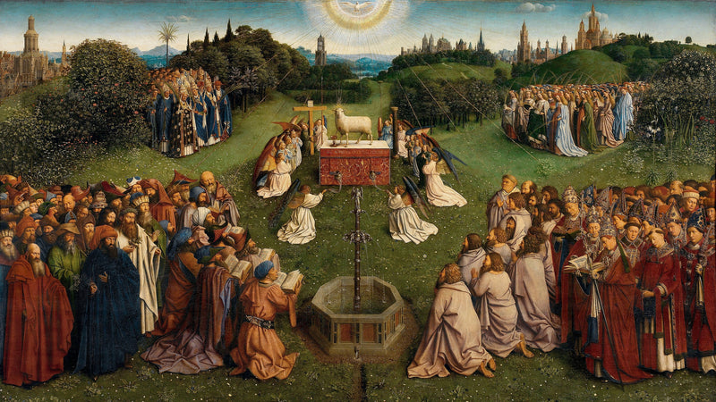 خروف غامض - هوبير فان إيك