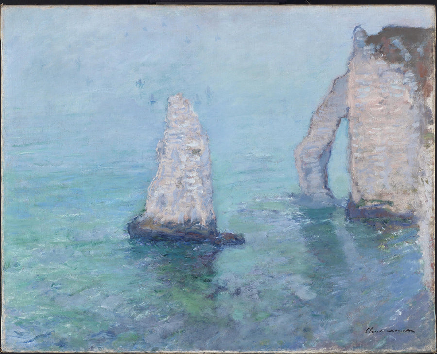 الإبرة والبوابة السفلية، Étretat W1033 - كلود مونيه